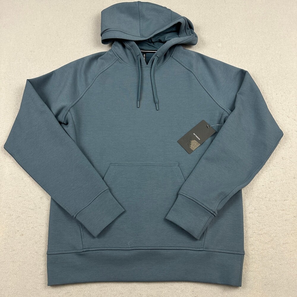 Ten Thousand Sweatshirt Men Small Admiral Blue Midweight Tech Hoodie Performance